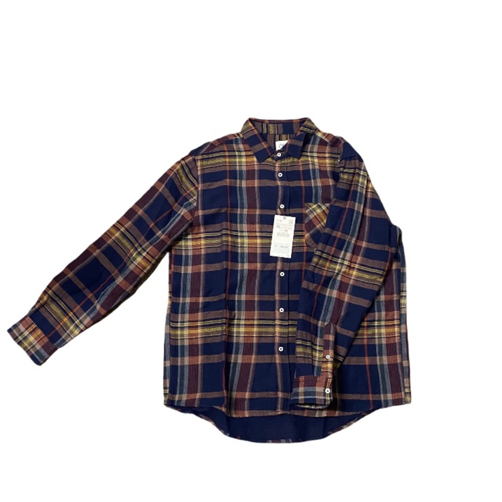 Zara plaid shirt X-LARGE